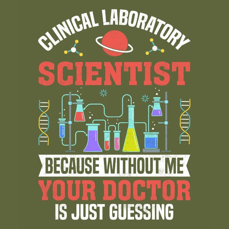 Clinical Laboratory Scientist MLS Lab Funny