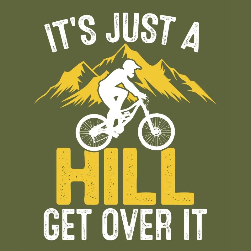C’est juste une colline S’en sortir Drôle MTB Montagne