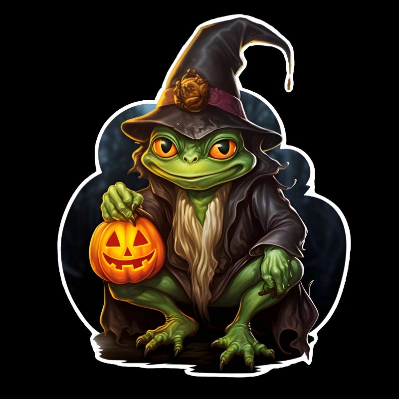 Grenouille d’Halloween