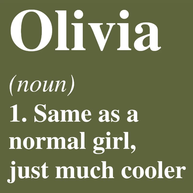 Olivia Définition Cool Nom Dire Cadeau