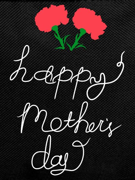 Happy mother's day handwritten lettering