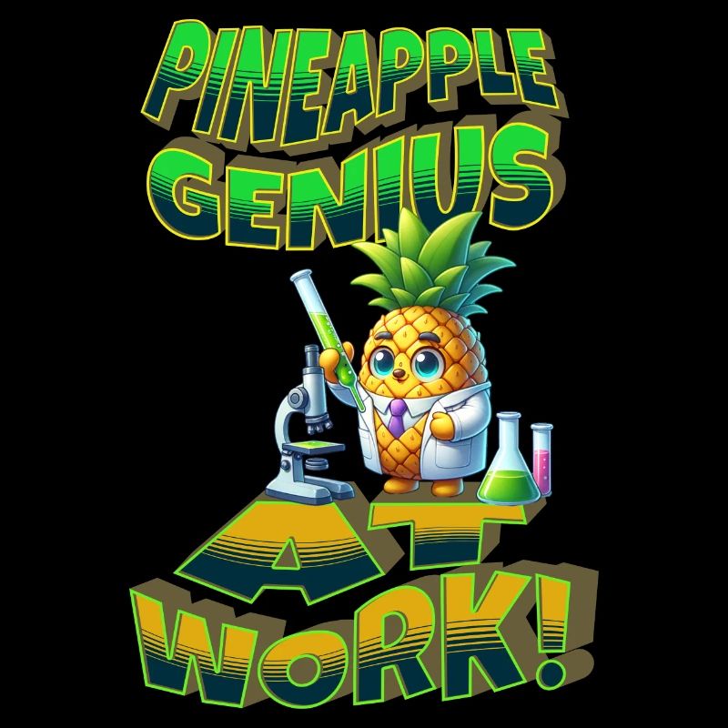 Pineapple genius at work