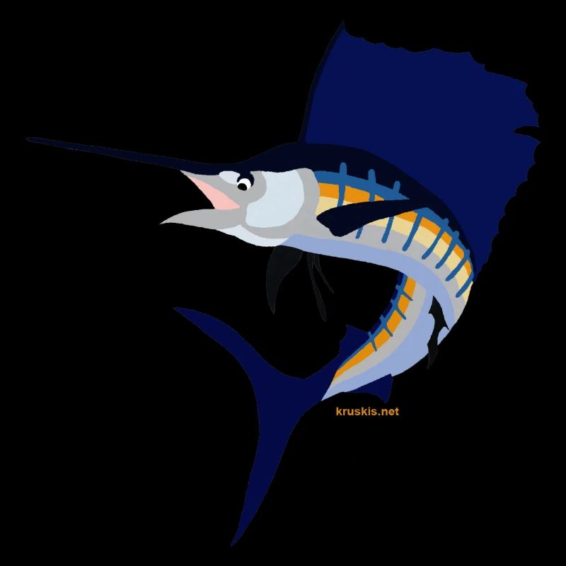 Springender Segelfisch