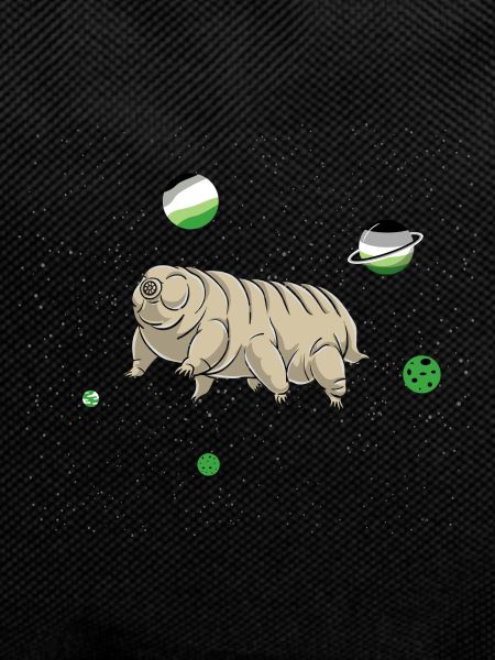 Aromatic tardigrade in space