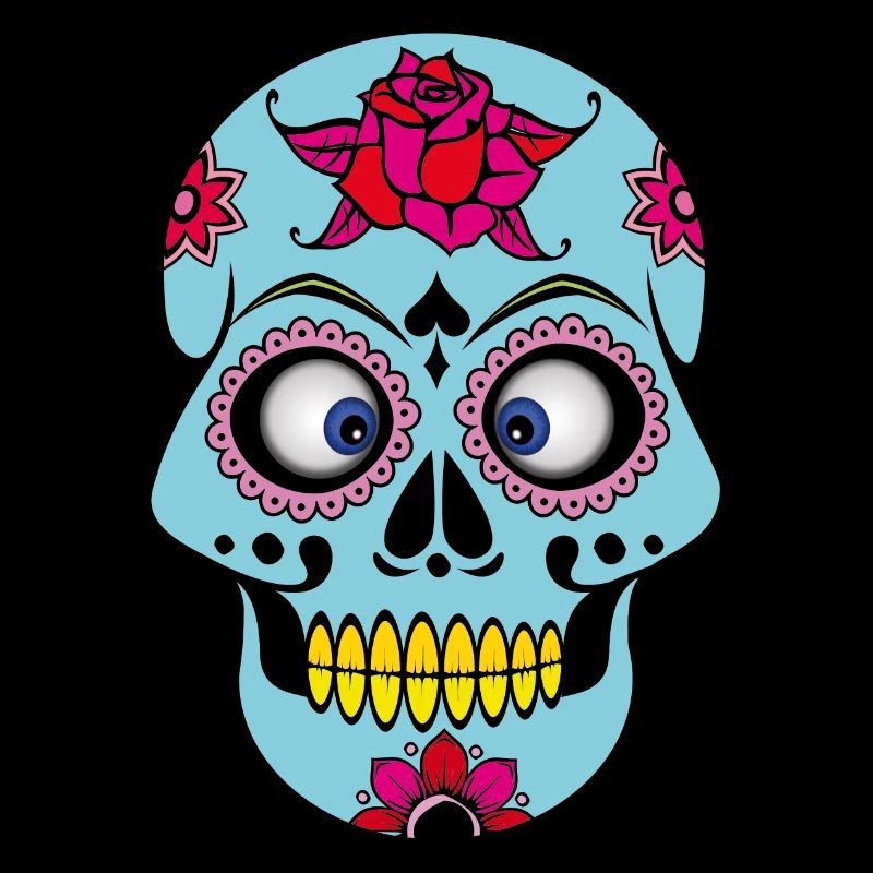 Squinting funny skull | funny skull