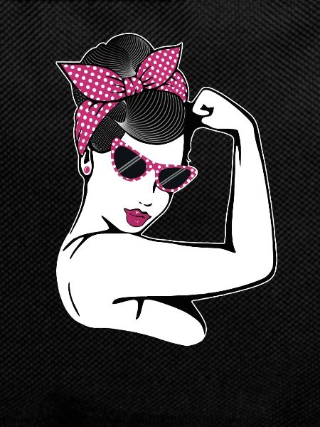 Retro Rockabilly Girl Gift