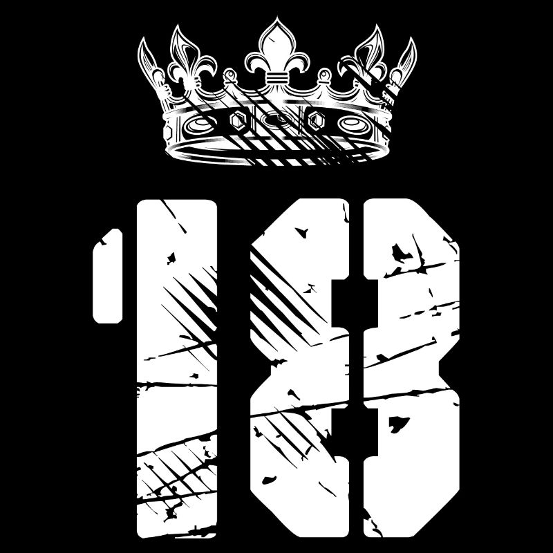 18 Zahl Krone