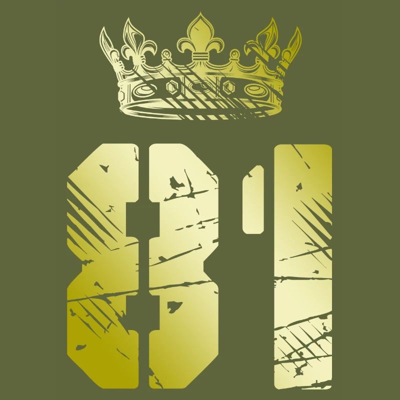 81 Number crown