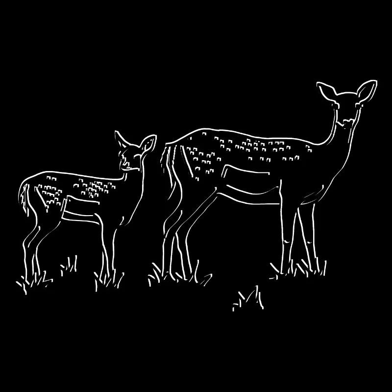 Rehe lineart