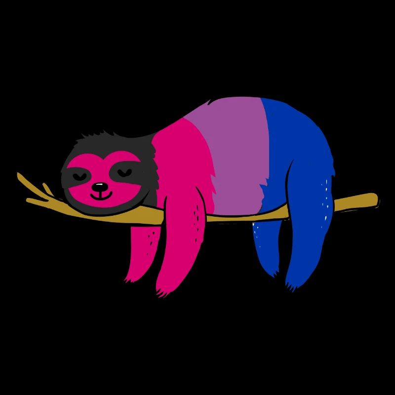 Bisexual Pride Sloth