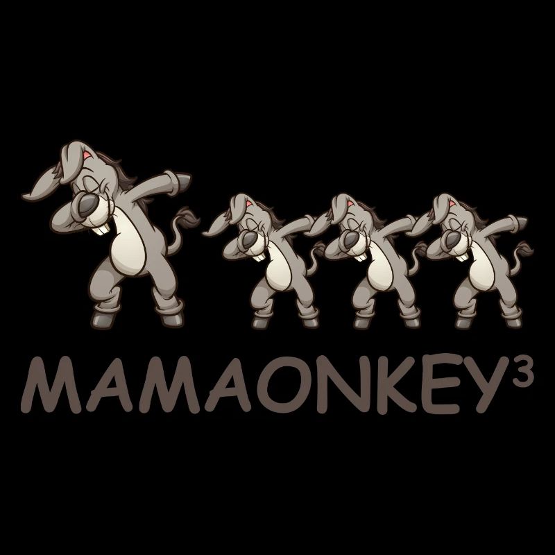 Schwanger werdene Mutter Drillinge Esel