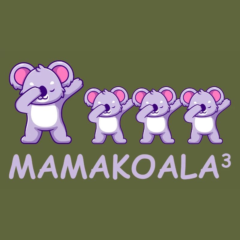 Schwanger werdene Mutter Drillinge Koala