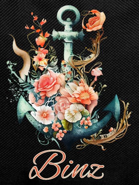Binz anchor with flowers