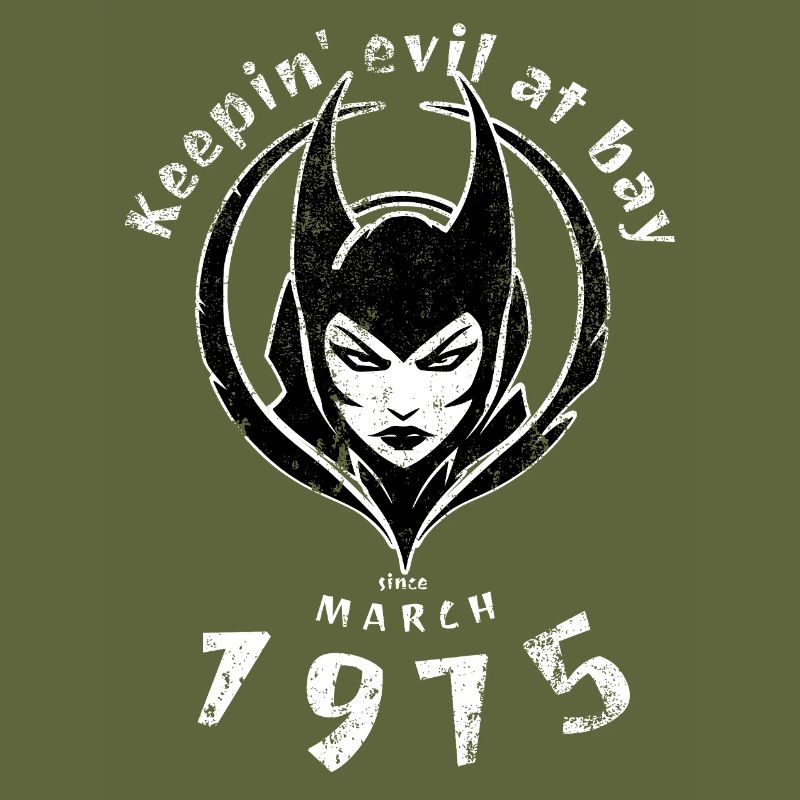 50. Geburtstag Keepin evil at bay since 03/1975