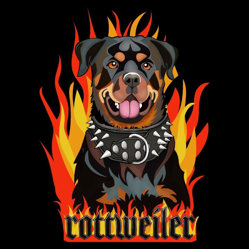 Rottweiler Fire