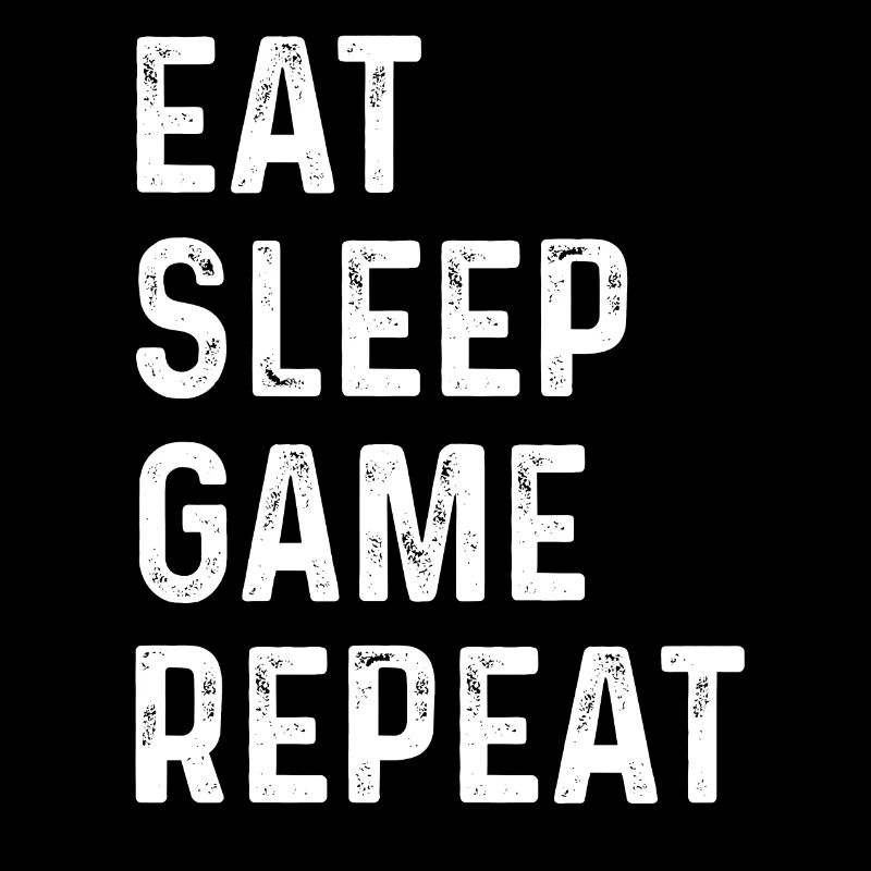 Eat Sleep Game Repeat Shirt