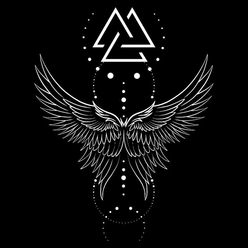 Valkyrie Valknut wings