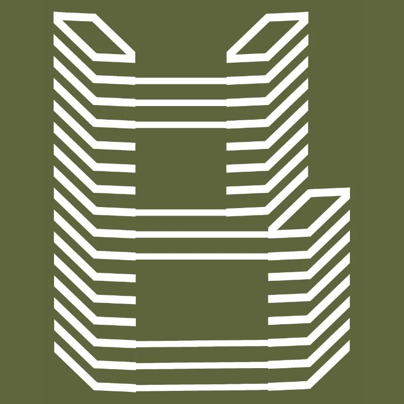 Conception unique du logo Lettre B « Blanc »