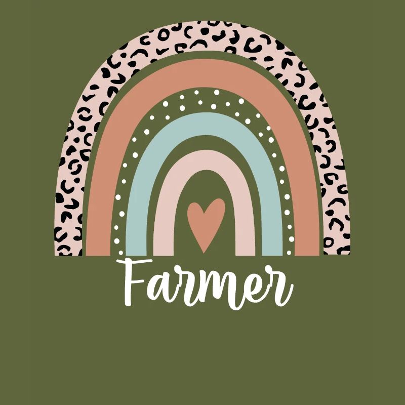 Bauer Regenbogen Leopard Lustiger Bauer Wertschätzung