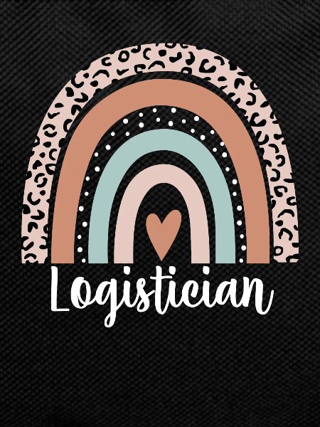 Logistician Rainbow Leopard Funny Logistician