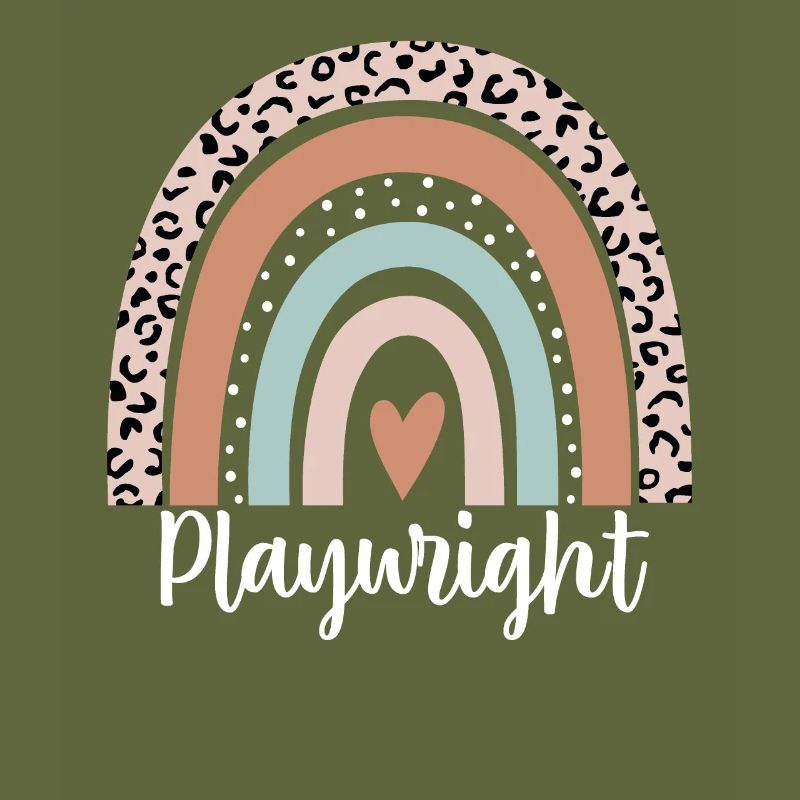 Dramatiker Regenbogenleopard Lustiger Dramatiker