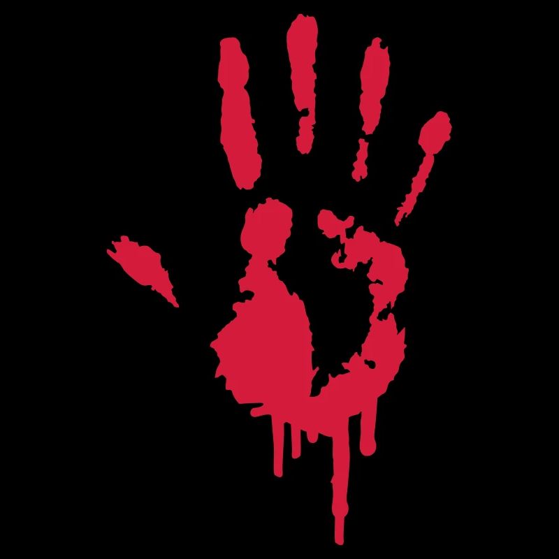 A handprint Graffiti