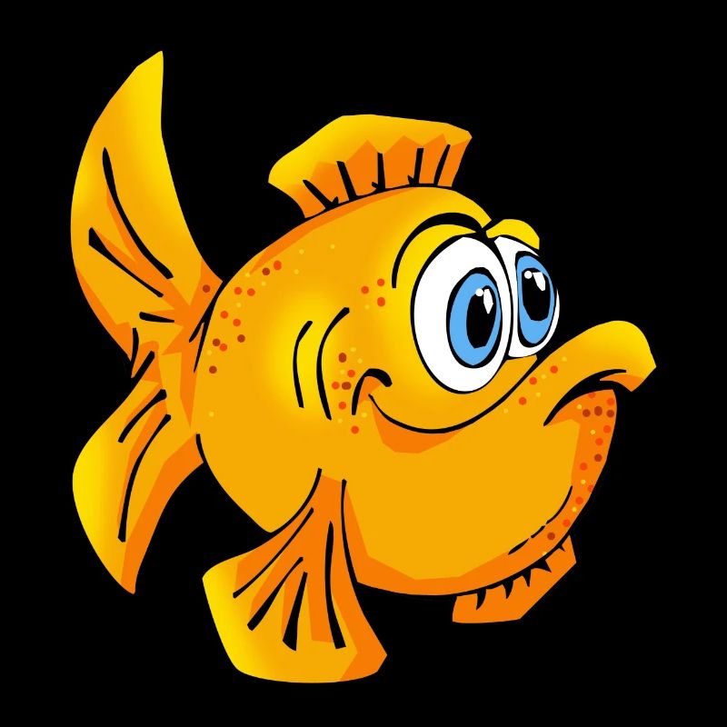 Fisch Goldfisch comic Cartoon
