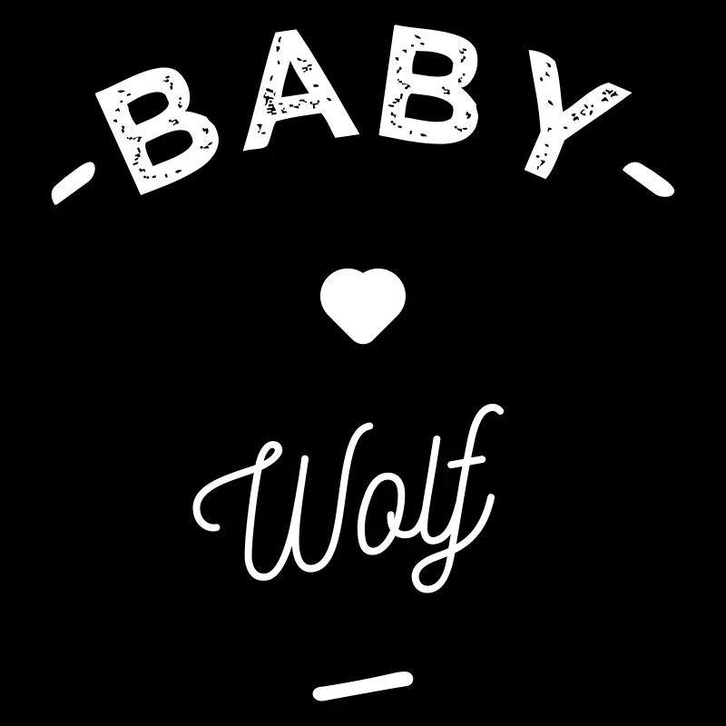 Baby wolf-
