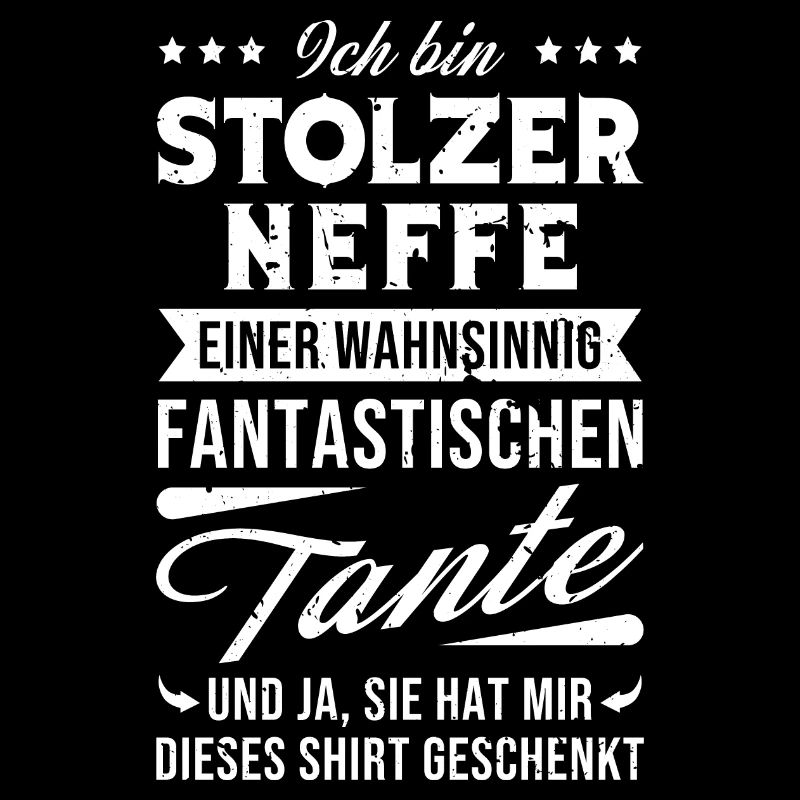 Stolzer Neffe einer fantastischen Tante