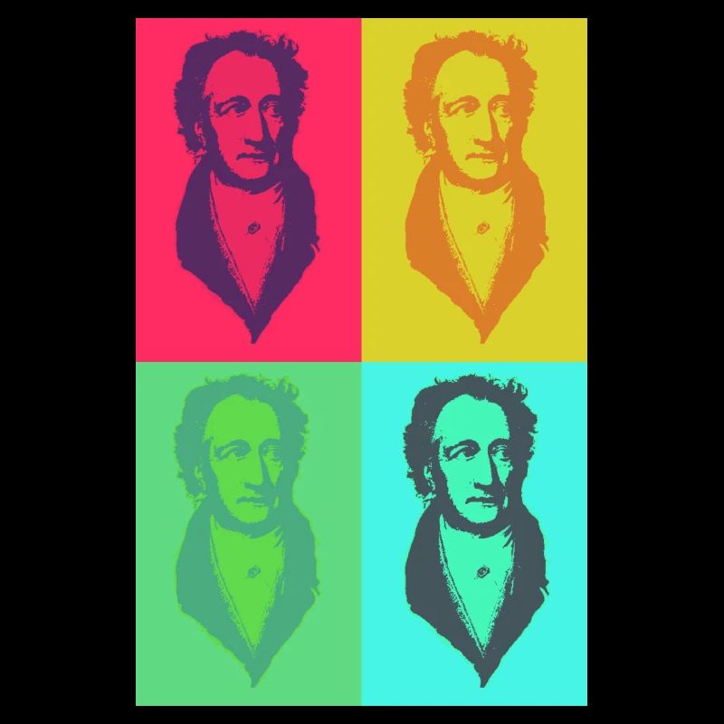 Goethe PopArt Four-Colour