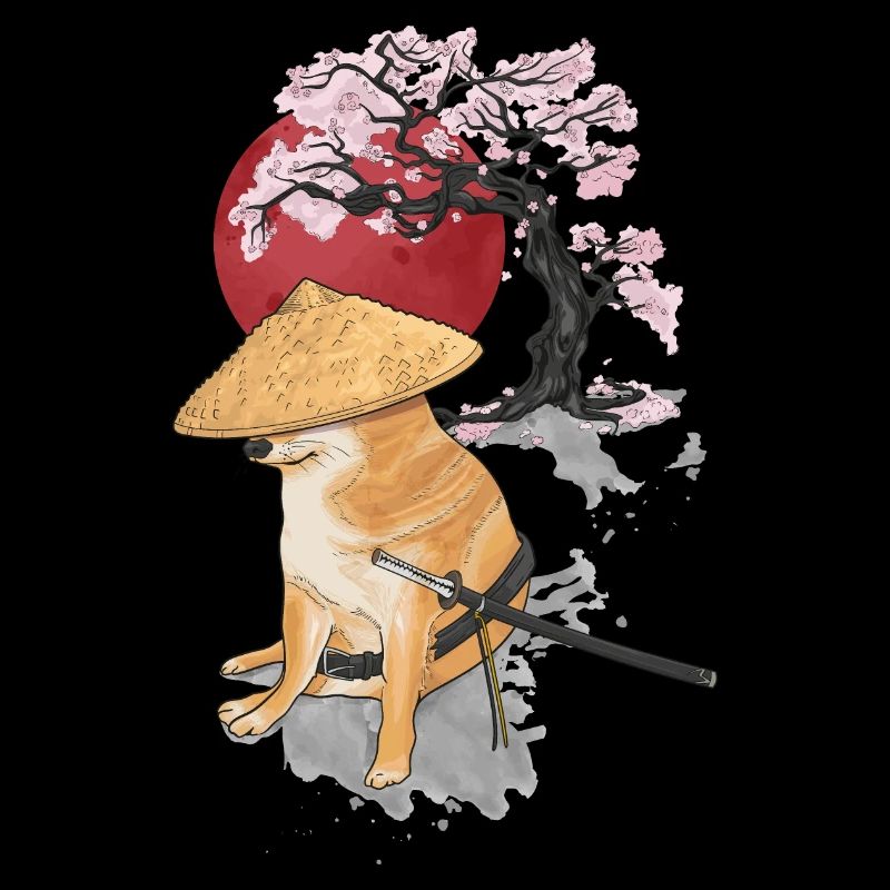 cheems samurai