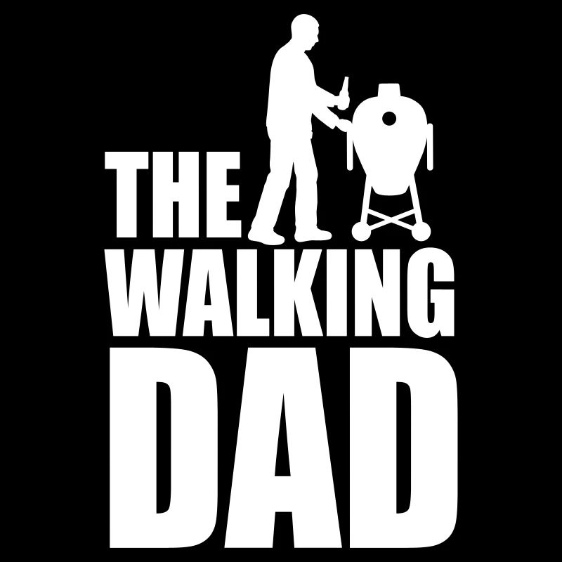 Der wandelnde Papa lustige Kamado BBQ Väter Tag Geschenk