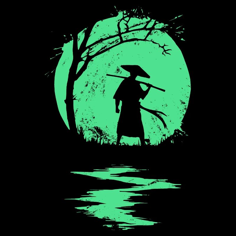 Ninja abstraktes Design
