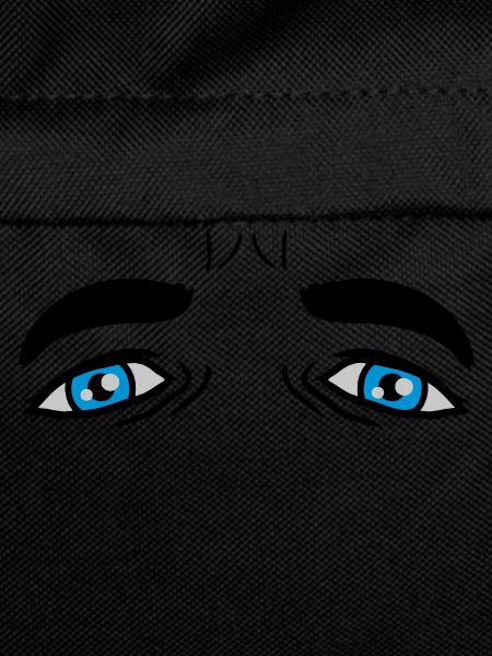 Blue Sad Eyes Design