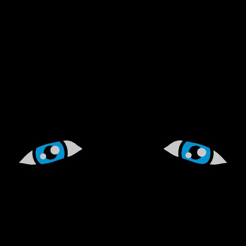 Blue Sad Eyes Design
