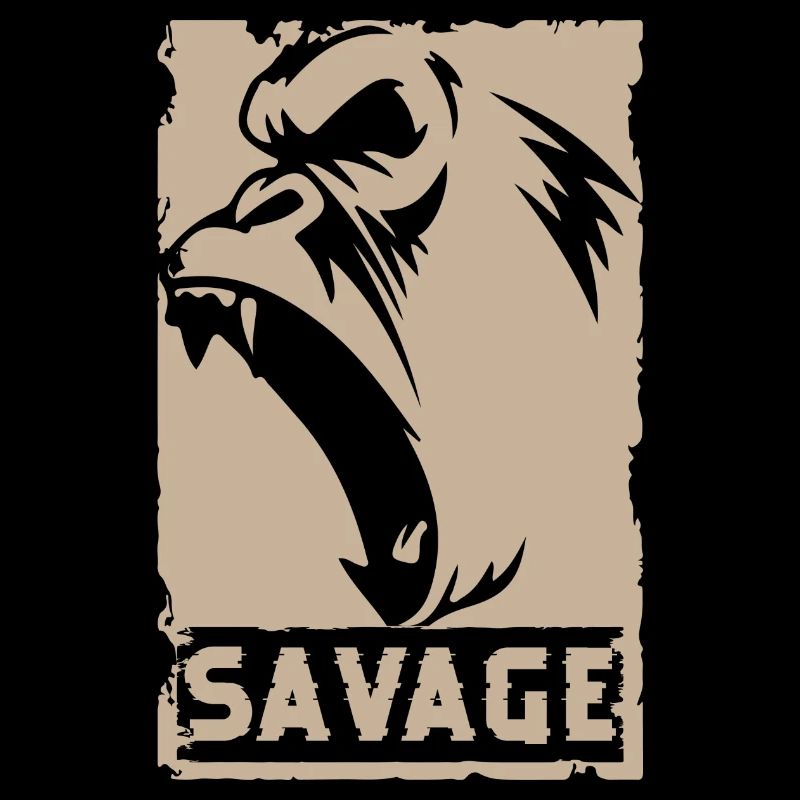 Gorilla primate weightlifting jungle