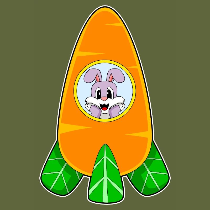Rabbit Spaceship Space