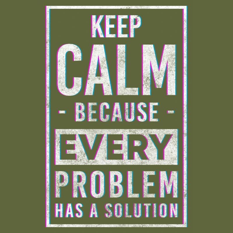 Problem? Nicht mein Problem Schwarzer Humor Egal