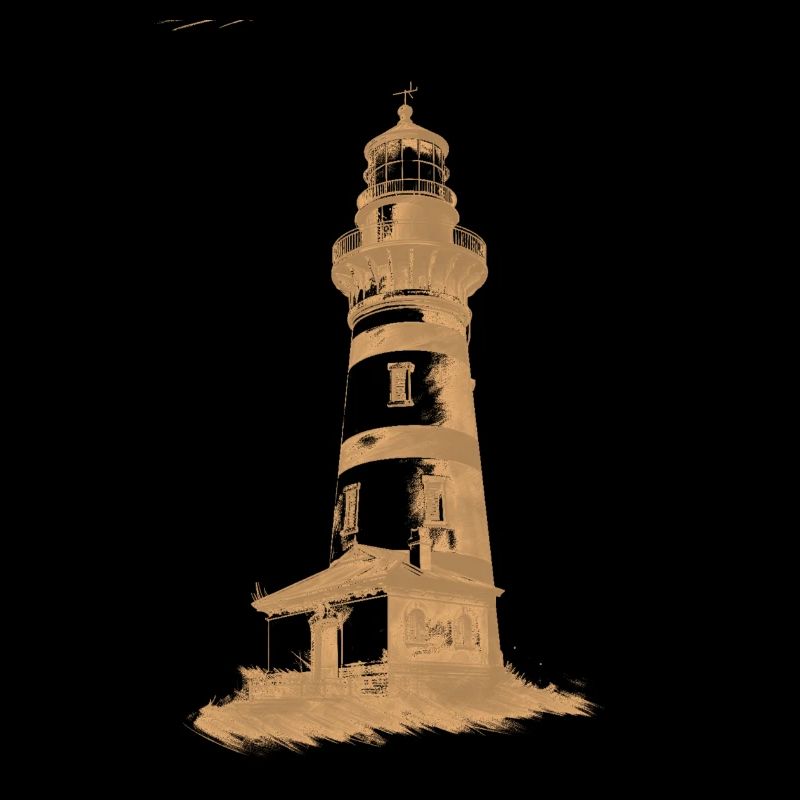 Lighthouse color accent