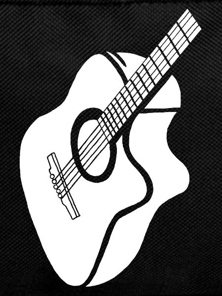 guitare blanche