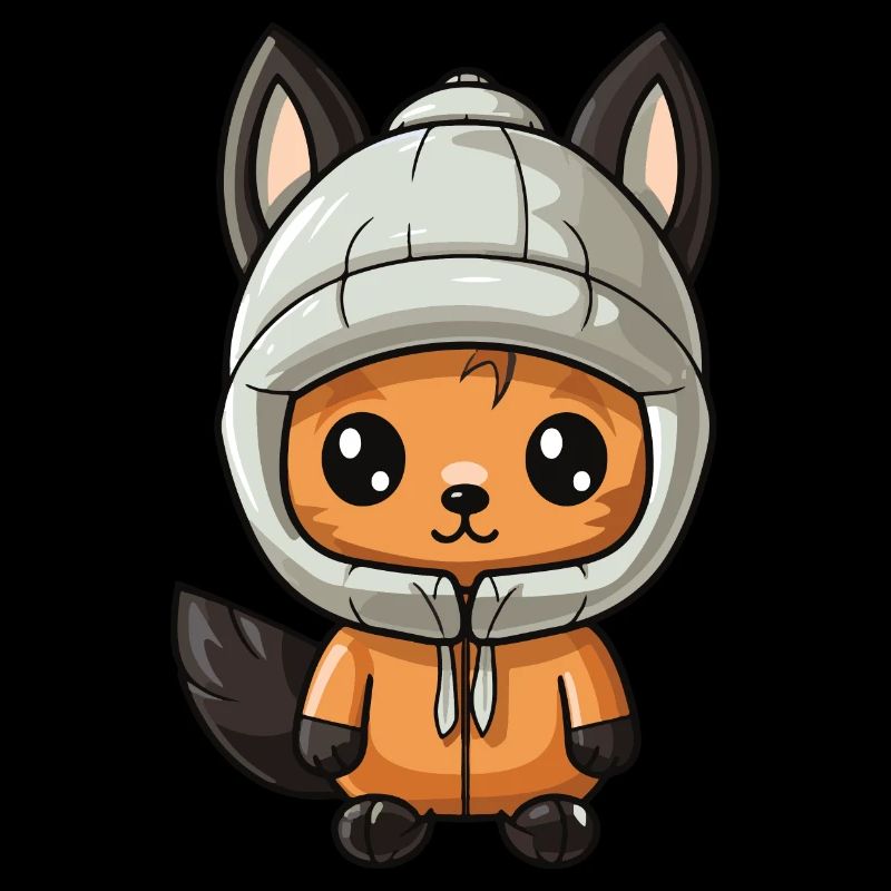 Eichhörnchen Winter Comic