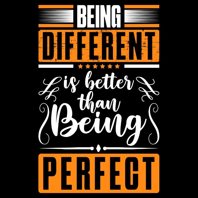 Unique rainbow individual different