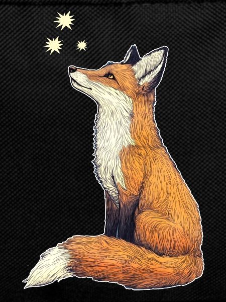 Fox with stars