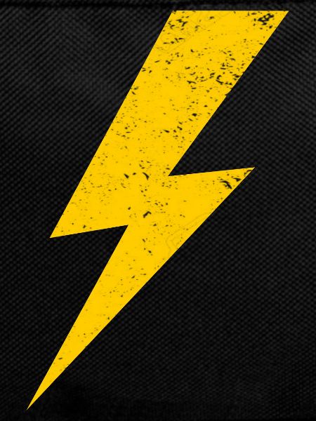 yellow bolt lightning