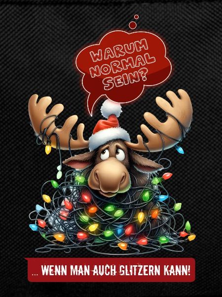 LUSTIGER ELCH | Weihnachtspulli | ugly sweater
