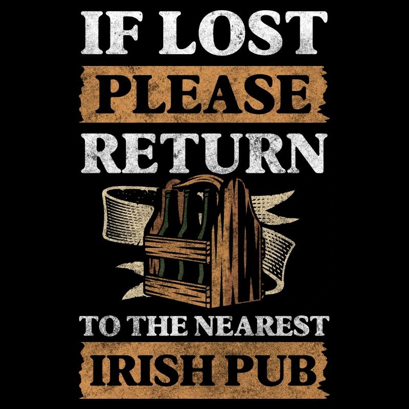 Irish Drinker Travel Green