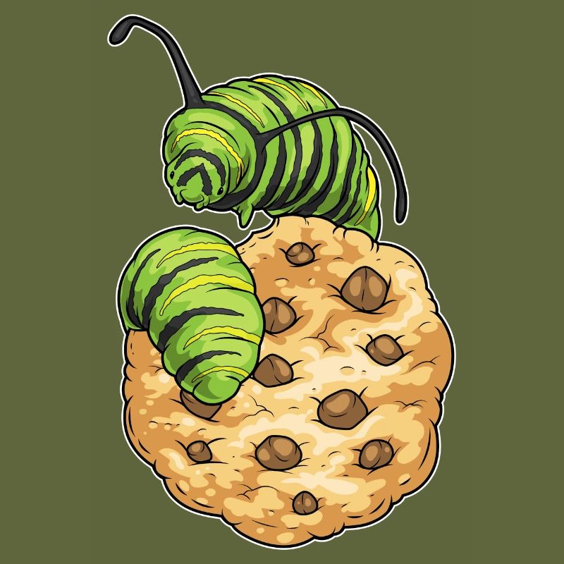 Raupe Cookie