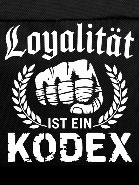 Loyalität ist ein Kodex
