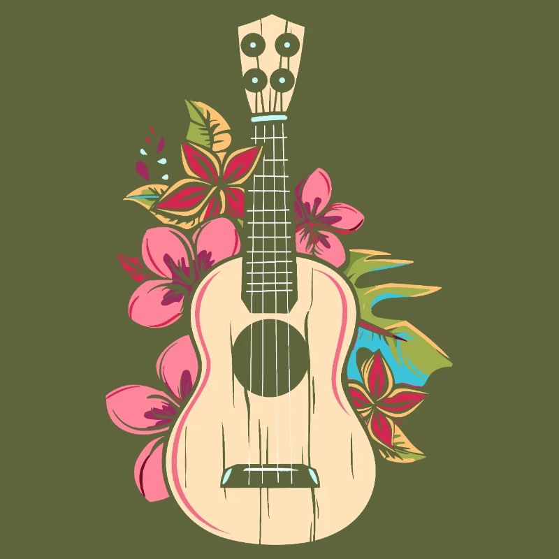 Ukulele Cartoon