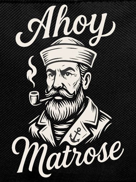 Ahoy Sailor Retro Nautical